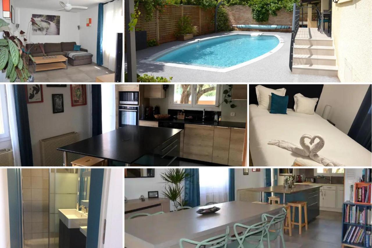 Jolie Villa, Piscine, 10Min Centre Ville, Wifi Montpellier Exterior photo